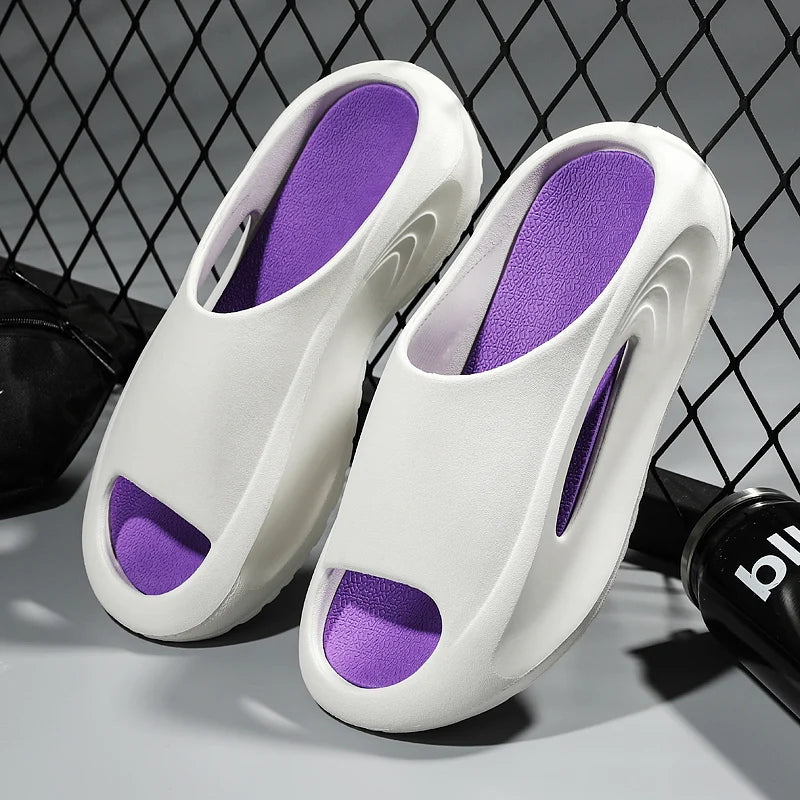 OEM Custom custom slides large outdoor Men slide Slippers Flip Flops ndoor slippers Women Sandals unisex slide for sale-meg BEST buys