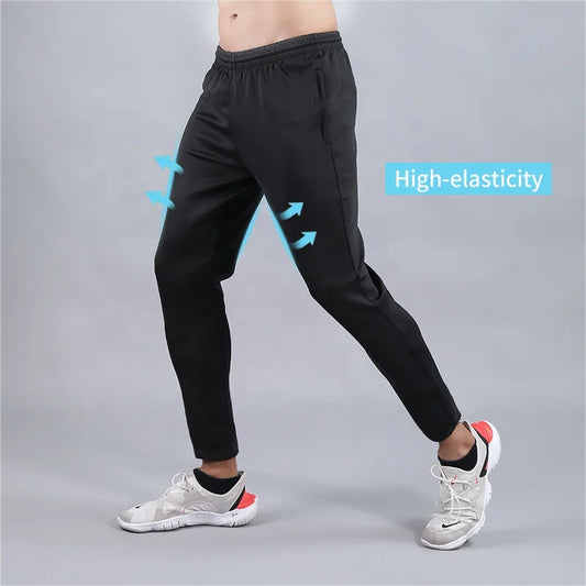 100% Polyester Custom Mens Blank Sport Gym Joggers Trousers Elastic Waistband Track Pants with Ankle Zipper-meg BEST buys
