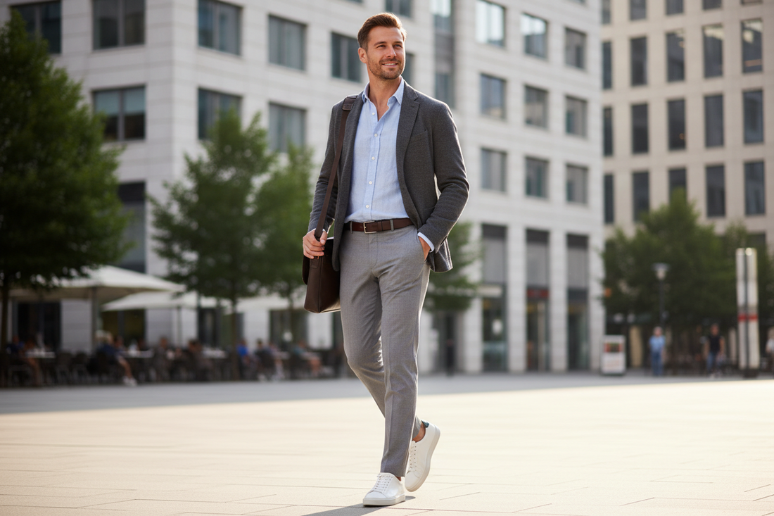 Men’s Smart Casual Footwear: How to Style Sneakers with Confidence