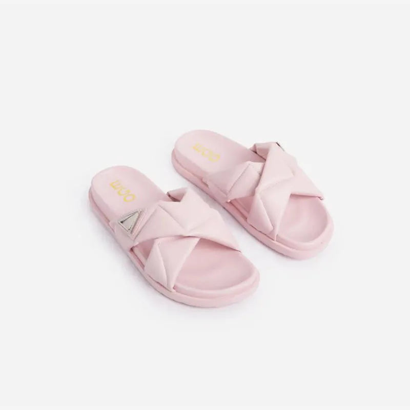 Quality slippers flat bottomed women's buckle casual sandals women's purses and sandals wholesale-meg BEST buys