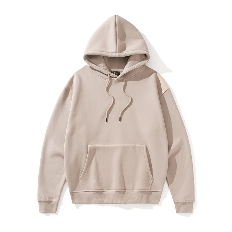 YLS Men 330GSM Fleece Thick Blank Custom Logo Printing Jogger Suit Set Plus Size Private Label Stacked Tracksuits Sweat Suits-meg BEST buys