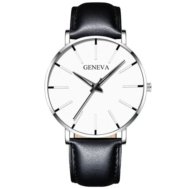 2021 Minimalist Men's Fashion Ultra Thin Watches Simple Men Business Stainless Steel Mesh Belt Quartz Watch relogio (KWT2236)-meg BEST buys