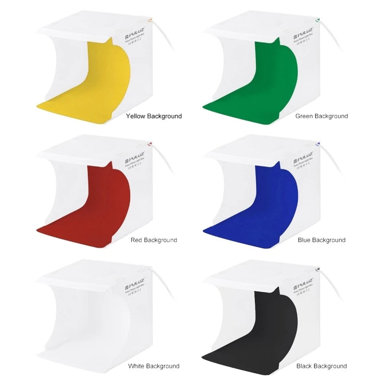 Drop Shipping PULUZ 23cm Ring LED Panel Folding Portable Light Photo Lighting Studio Shooting Tent Box Kit-meg BEST buys