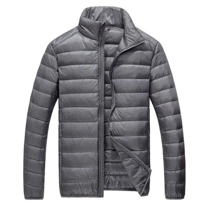 Men's All-Season Ultra Lightweight Packable Down Jacket Water and Wind-Resistant Breathable Coat Size M-5XL Men Hoodies Jackets-meg BEST buys