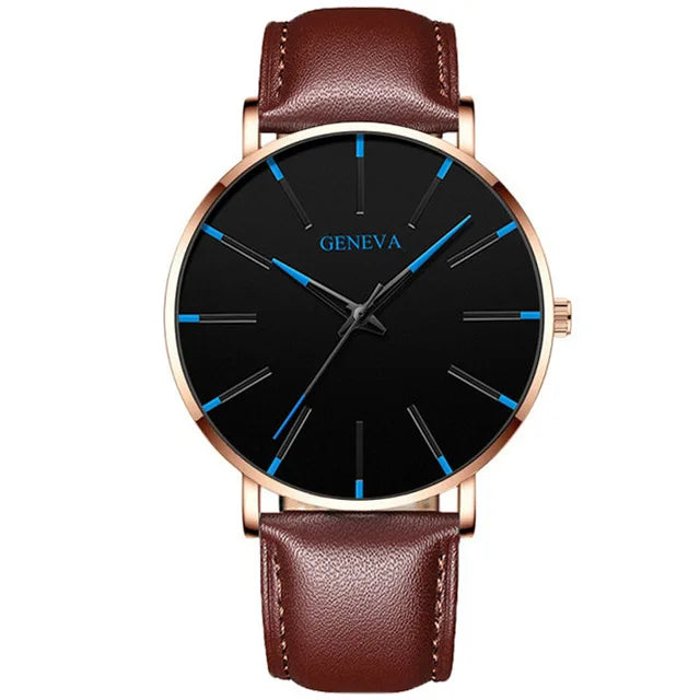 2021 Minimalist Men's Fashion Ultra Thin Watches Simple Men Business Stainless Steel Mesh Belt Quartz Watch relogio (KWT2236)-meg BEST buys