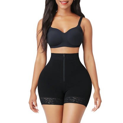 HEXIN New Arrival High Waist Women Body Shaper Zipper Design Compression Seamless Shapewear Butt Lifter Shaper-meg BEST buys