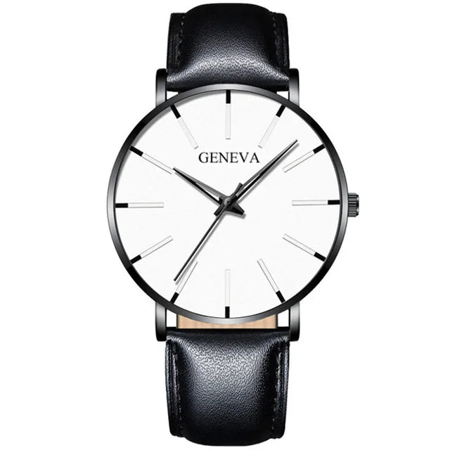 2021 Minimalist Men's Fashion Ultra Thin Watches Simple Men Business Stainless Steel Mesh Belt Quartz Watch relogio (KWT2236)-meg BEST buys