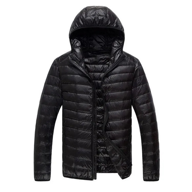 Men's All-Season Ultra Lightweight Packable Down Jacket Water and Wind-Resistant Breathable Coat Size M-5XL Men Hoodies Jackets-meg BEST buys