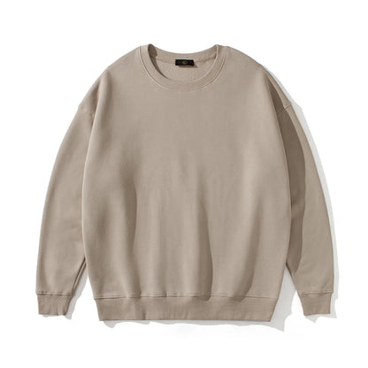 YLS Men 330GSM Fleece Thick Blank Custom Logo Printing Jogger Suit Set Plus Size Private Label Stacked Tracksuits Sweat Suits-meg BEST buys