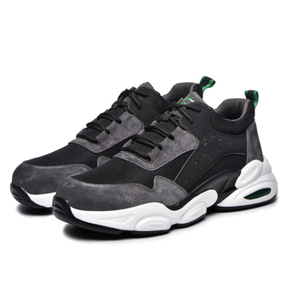 Dropshipping Construction Anti-slip Protective Breathable Lightweight Stock Big Size Men Top 10 Brand Leather Safety Shoes-meg BEST buys