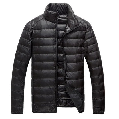 Men's All-Season Ultra Lightweight Packable Down Jacket Water and Wind-Resistant Breathable Coat Size M-5XL Men Hoodies Jackets-meg BEST buys