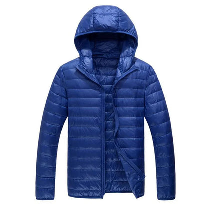 Men's All-Season Ultra Lightweight Packable Down Jacket Water and Wind-Resistant Breathable Coat Size M-5XL Men Hoodies Jackets-meg BEST buys