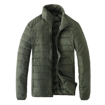 Men's All-Season Ultra Lightweight Packable Down Jacket Water and Wind-Resistant Breathable Coat Size M-5XL Men Hoodies Jackets-meg BEST buys