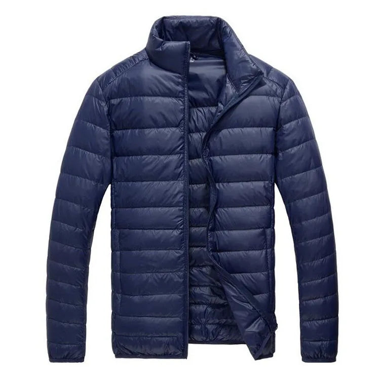 Men's All-Season Ultra Lightweight Packable Down Jacket Water and Wind-Resistant Breathable Coat Size M-5XL Men Hoodies Jackets-meg BEST buys