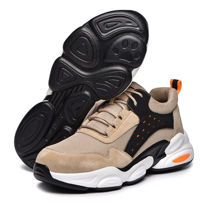 Dropshipping Construction Anti-slip Protective Breathable Lightweight Stock Big Size Men Top 10 Brand Leather Safety Shoes-meg BEST buys