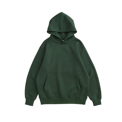 Autumn and winter wholesale plain blank 350 grams oversize pullover men's winter fleece hoodie fleece hooded sweater-meg BEST buys