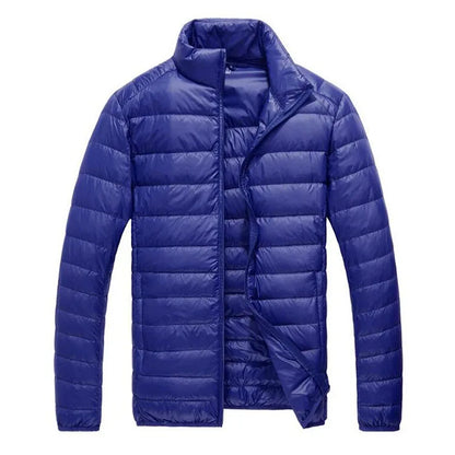 Men's All-Season Ultra Lightweight Packable Down Jacket Water and Wind-Resistant Breathable Coat Size M-5XL Men Hoodies Jackets-meg BEST buys