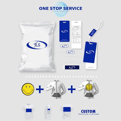 YLS Men 330GSM Fleece Thick Blank Custom Logo Printing Jogger Suit Set Plus Size Private Label Stacked Tracksuits Sweat Suits-meg BEST buys