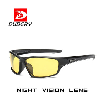 DUBERY D620 New Retro Men Polarized Sunglasses Men Daily Leisure Travel Anti-Glare UV400 Outdoor Goggles Sports Sun Glasses-meg BEST buys