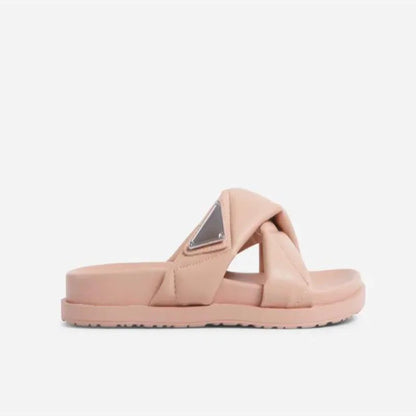 Quality slippers flat bottomed women's buckle casual sandals women's purses and sandals wholesale-meg BEST buys