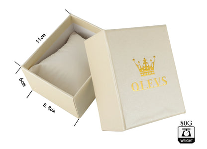 OEM Brand Black Gift Box OLEVS gift box for watch Customs gift box for quartz watch and mechanical watch-meg BEST buys