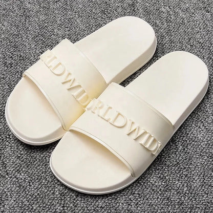 High Quality Flat Slides Footwear for Men Casual Designer Women Slides Custom Slippers with Logo-meg BEST buys