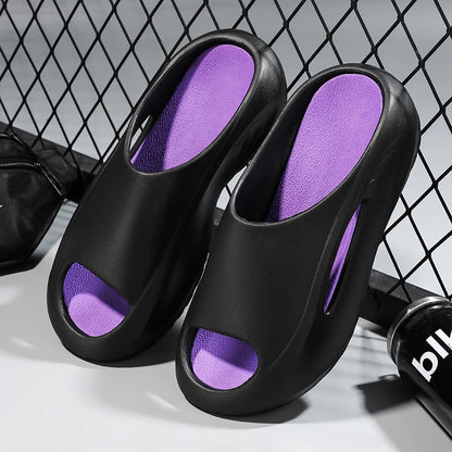 OEM Custom custom slides large outdoor Men slide Slippers Flip Flops ndoor slippers Women Sandals unisex slide for sale-meg BEST buys