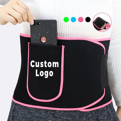 custom logo support breathable waist trainer body shaper sweat vest corset slimming belt for women weight loss-meg BEST buys