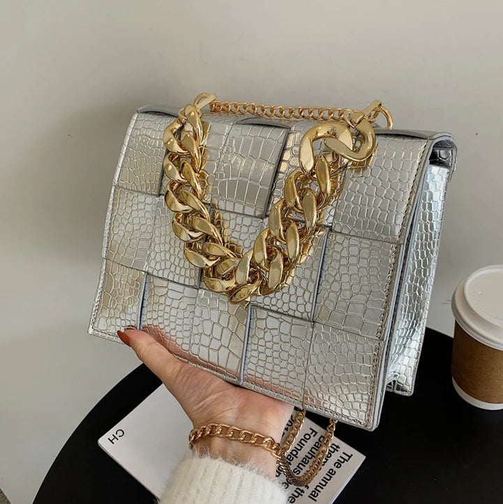 2022 Crocodile Stylish Small Handbags Women Luxury Purses Pillow Shape Pillow Shape Mini Shoulder Bag-meg BEST buys