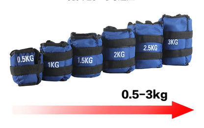 Fitness Wrist Ankle Sandbag Adjustable Legging Sand Bag Boxing Equipment Weights Training Sandbag for both hand and foot-meg BEST buys