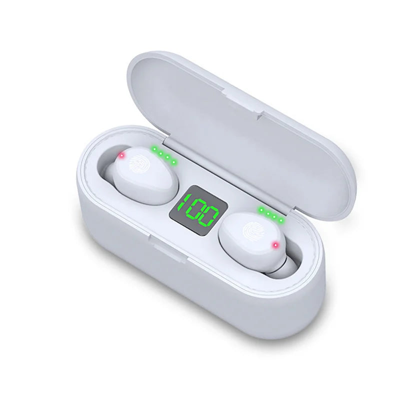 2022 NEW Hot Selling TWS F9 auricularess Inalambricos Earphone Headphones Wireless Headset Audifonos F9 earbuds-meg BEST buys