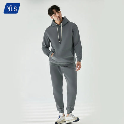 Design Your Own Private Label High Quality 470GSM Thick 100 Cotton Tracksuit Sweatsuit Custom Printed Logo Jogging Sweat Suits-meg BEST buys