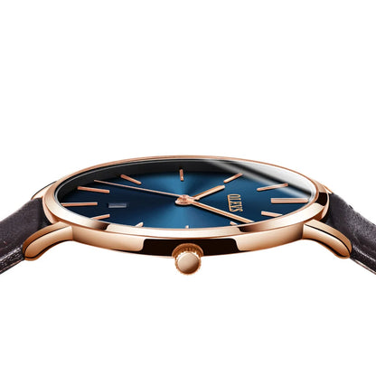 Cheap OLEVS 5869 Men Sport Quartz Watch MinimalistWatches Week And Date Chronograph Watch Fashion Leather Strap Watch For Boy-meg BEST buys