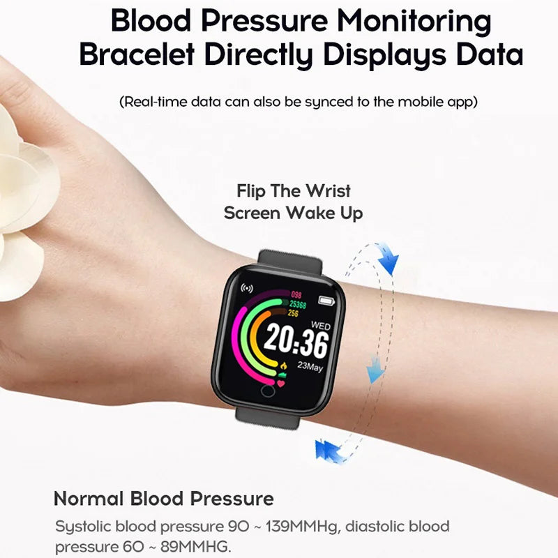 Valdus Wholesale Custom APP Y68 D20 1.44 Inch Smartwatch Mobile Phone Android Smart Watch-meg BEST buys