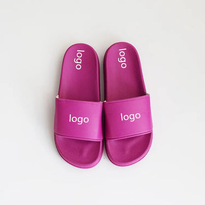 Slippers Custom Made Logo Fashion Street Brand Non-Slip beach Indoor And Outdoor Home Company Gifts Male Sandals And Slippers-meg BEST buys