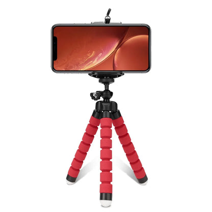 2020 drop shipping Flexible Sponge Mini Tripod With Remote Shutter For smartphone mini Camera Phone Holder clip stand-meg BEST buys