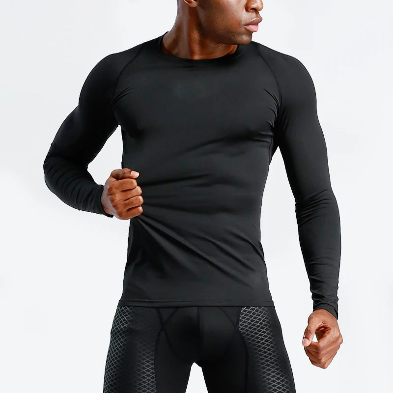 Custom Long Sleeve T Shirt Men's T-shirt Fitness Basketball Training Jogging Shirt Wholesale Sportswear-meg BEST buys