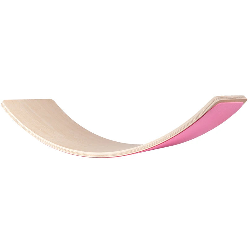 wholesale gym custom adults workout trainer wobble fitness beam surf montessori game kids wood toy balayage wooden balance board-meg BEST buys