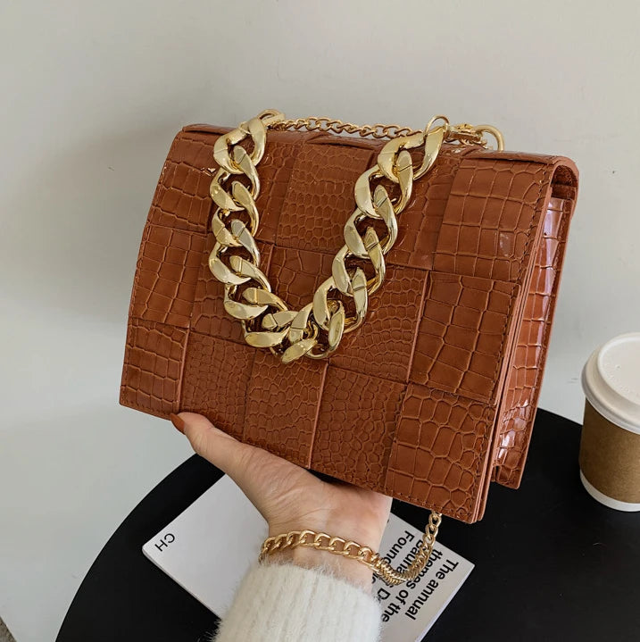 2022 Crocodile Stylish Small Handbags Women Luxury Purses Pillow Shape Pillow Shape Mini Shoulder Bag-meg BEST buys