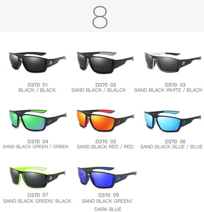 DUBERY D370 New Arrival Trending Sunglasses Outdoor Soft Pads Design Polarized Sunglasses-meg BEST buys