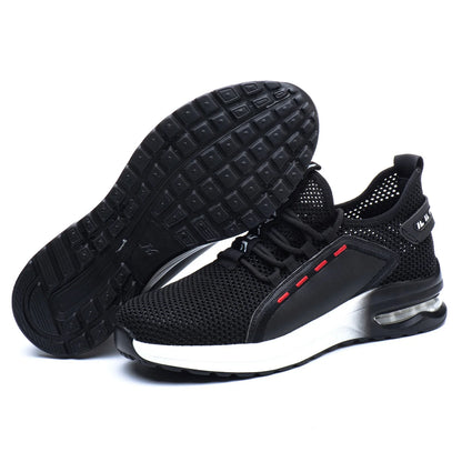 Dropshipping men steel toe work indestructible slip resistant lightweight construction sneakers women safety shoes-meg BEST buys