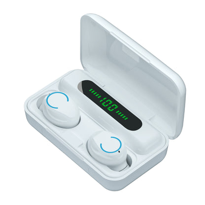 Wireless Headset Audifonos F9 Mini Waterproof Headphones Noise Cancelling Stereo Wireless Blue tooth Earbuds F9-9 Tws Earphone-meg BEST buys