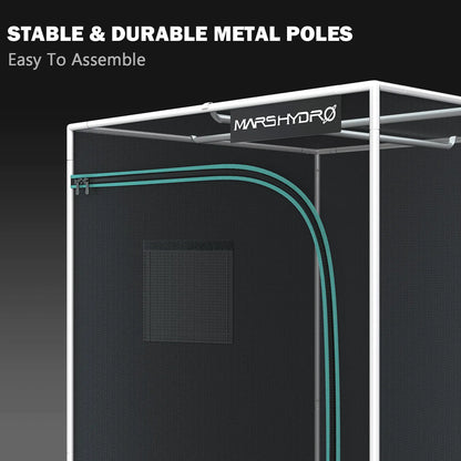 Mars Hydro GROWTNET Optional size Wholesale Price Hydroponic Grow Tent 610D Plant Grow Box Kits 150x150x200-meg BEST buys