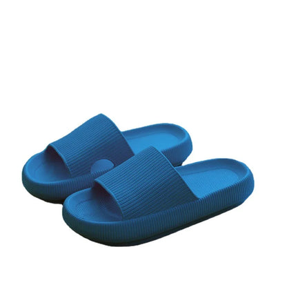 New Light Weight Anti-Slip Women Sandals Soft Thick Sole House Slides Pure Color Indoor EVA Slippers-meg BEST buys