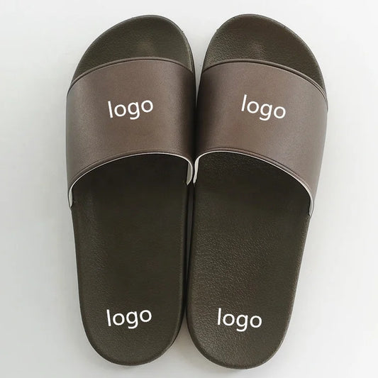Slippers Custom Made Logo Fashion Street Brand Non-Slip beach Indoor And Outdoor Home Company Gifts Male Sandals And Slippers-meg BEST buys