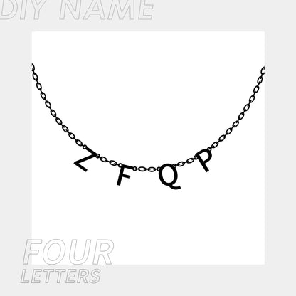 eManco Customized Name Necklace Personalized Nameplate Gold Letter Name 2022 Necklace Chain Stainless Steel Jewelry Engrave-meg BEST buys