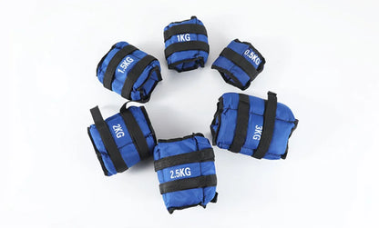 Fitness Wrist Ankle Sandbag Adjustable Legging Sand Bag Boxing Equipment Weights Training Sandbag for both hand and foot-meg BEST buys