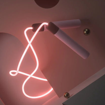 Light Up Jump Ropes Led Skipping Random Color Kids Children Single Luminous Jump Skipping Ropes-meg BEST buys