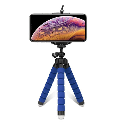 2020 drop shipping Flexible Sponge Mini Tripod With Remote Shutter For smartphone mini Camera Phone Holder clip stand-meg BEST buys