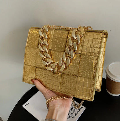 2022 Crocodile Stylish Small Handbags Women Luxury Purses Pillow Shape Pillow Shape Mini Shoulder Bag-meg BEST buys